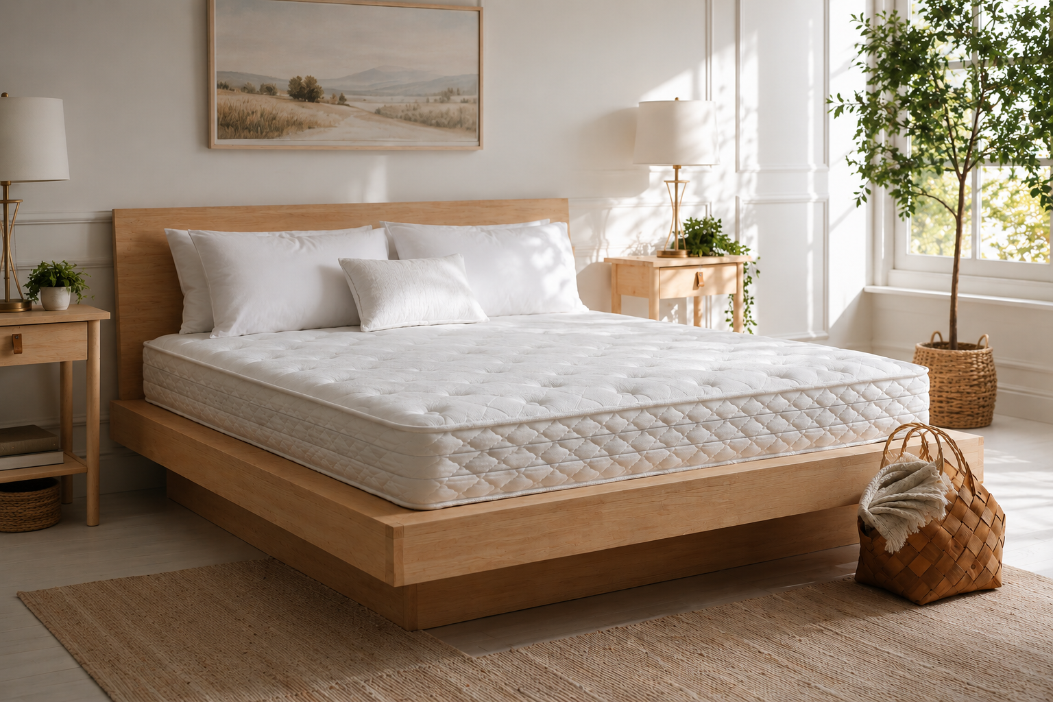 Factory Direct Beds hotel pocket plush mattress