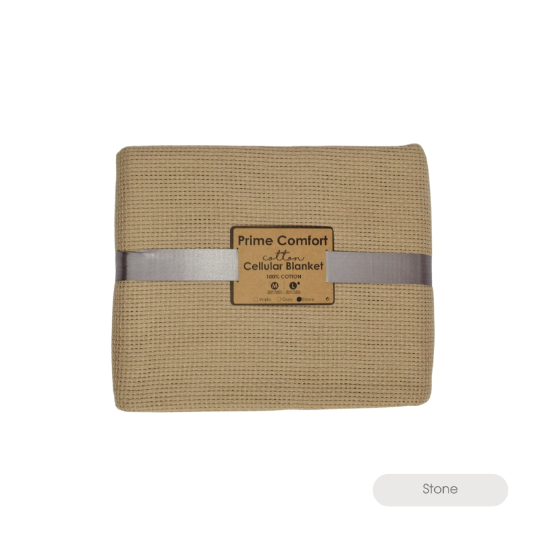100% Cotton Cellular Blanket - Image 3