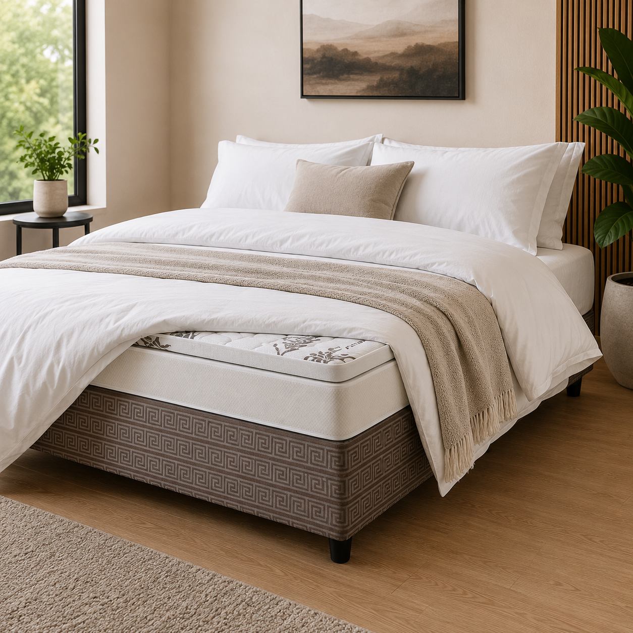 Spinemaster Pillow Top Foam Mattress – bedding